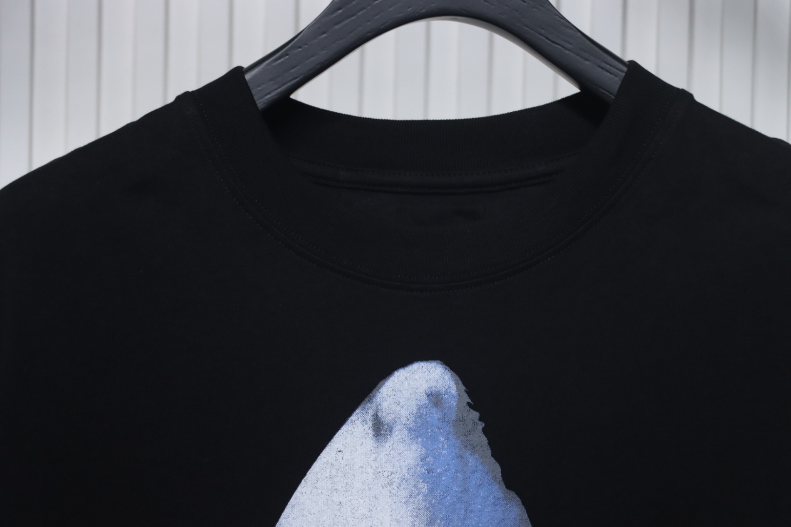 Givenchy 25ss classic shark white ink print short-sleeved T-shirt