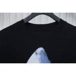 Givenchy 25ss classic shark white ink print short-sleeved T-shirt