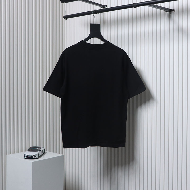 Givenchy 25ss classic shark white ink print short-sleeved T-shirt