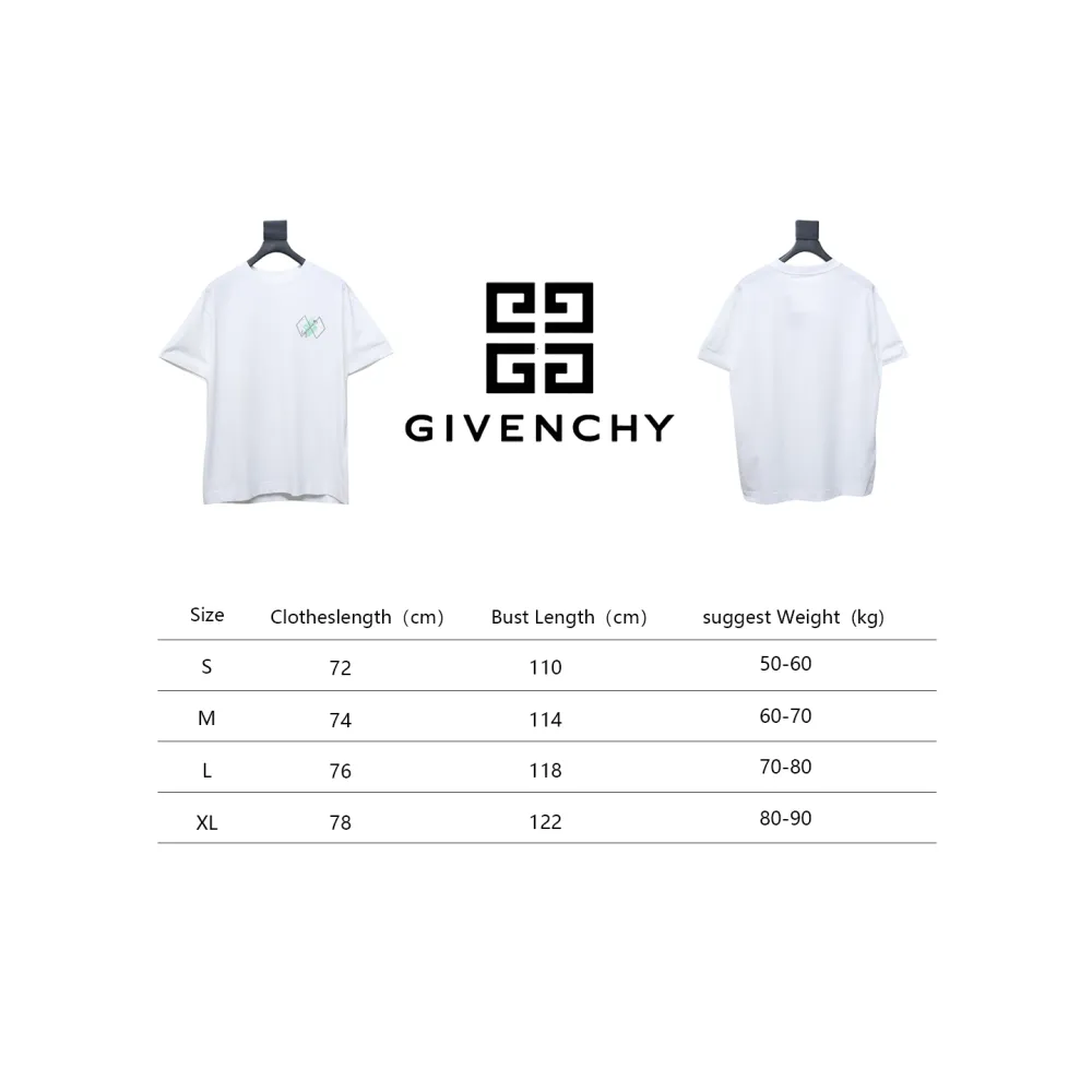 Givenchy 25ss sequined logo short sleeve