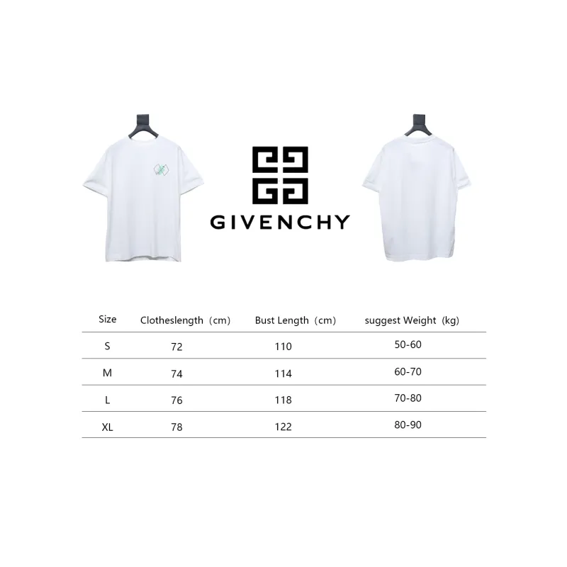 Givenchy 25ss sequined logo short sleeve