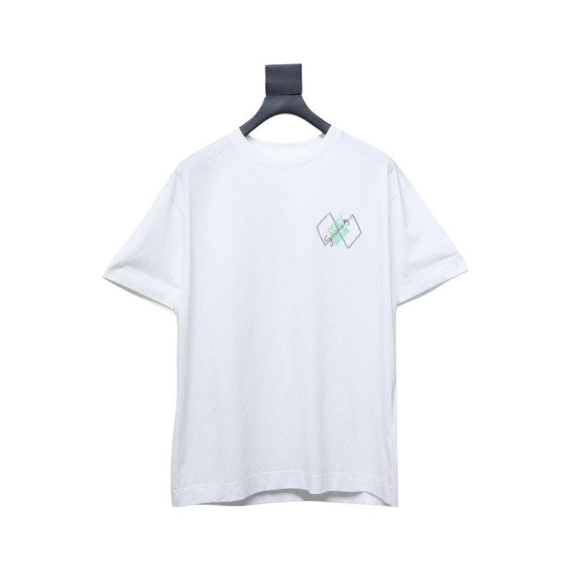 Givenchy 25ss sequined logo short sleeve