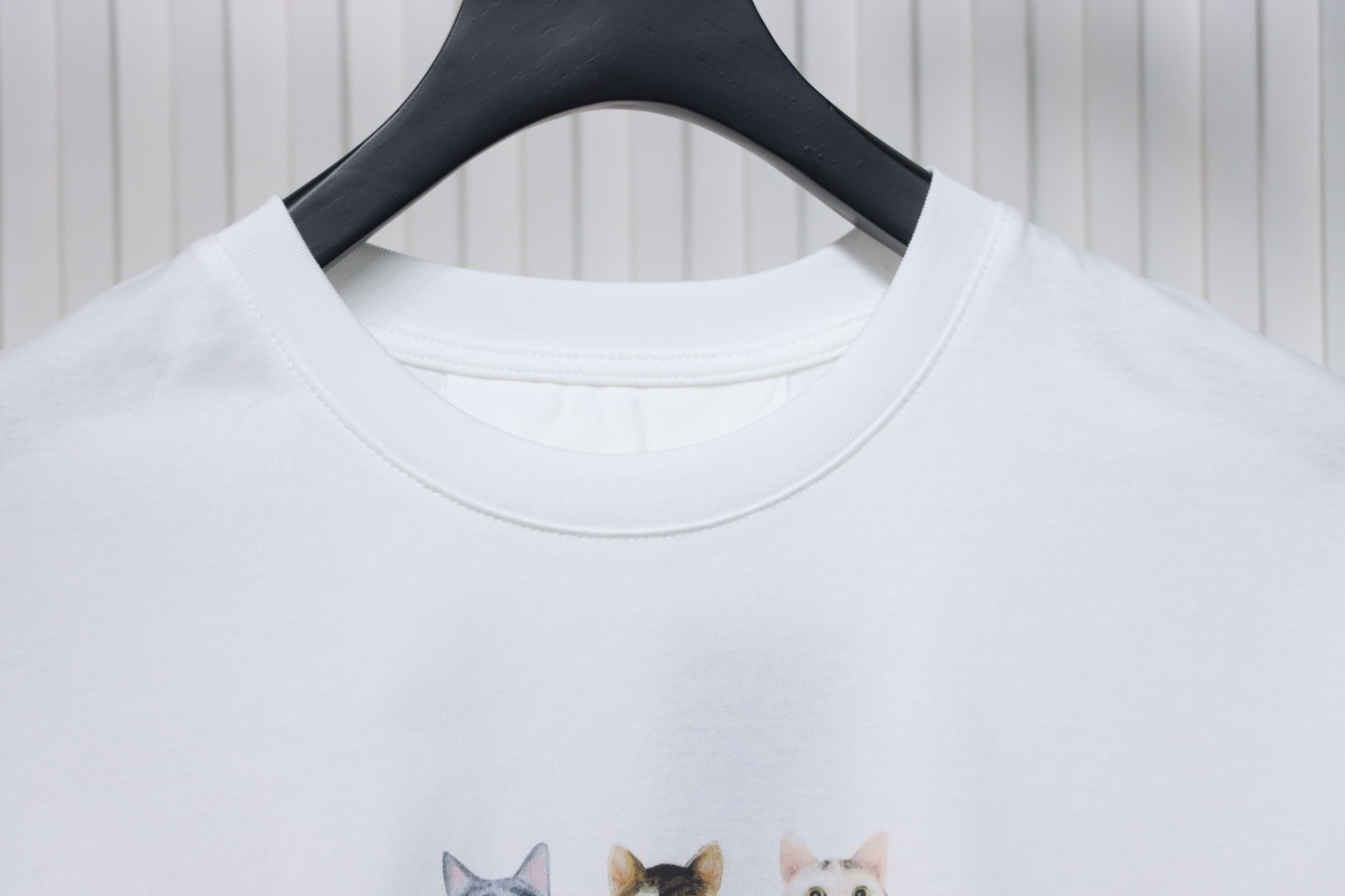 Givenchy 25ss three cats print short sleeves
