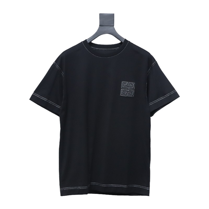 Givenchy 4G embroidered short-sleeved T-shirt on chest