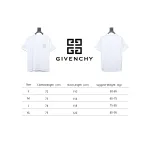 Givenchy 4G embroidered short-sleeved T-shirt on chest White