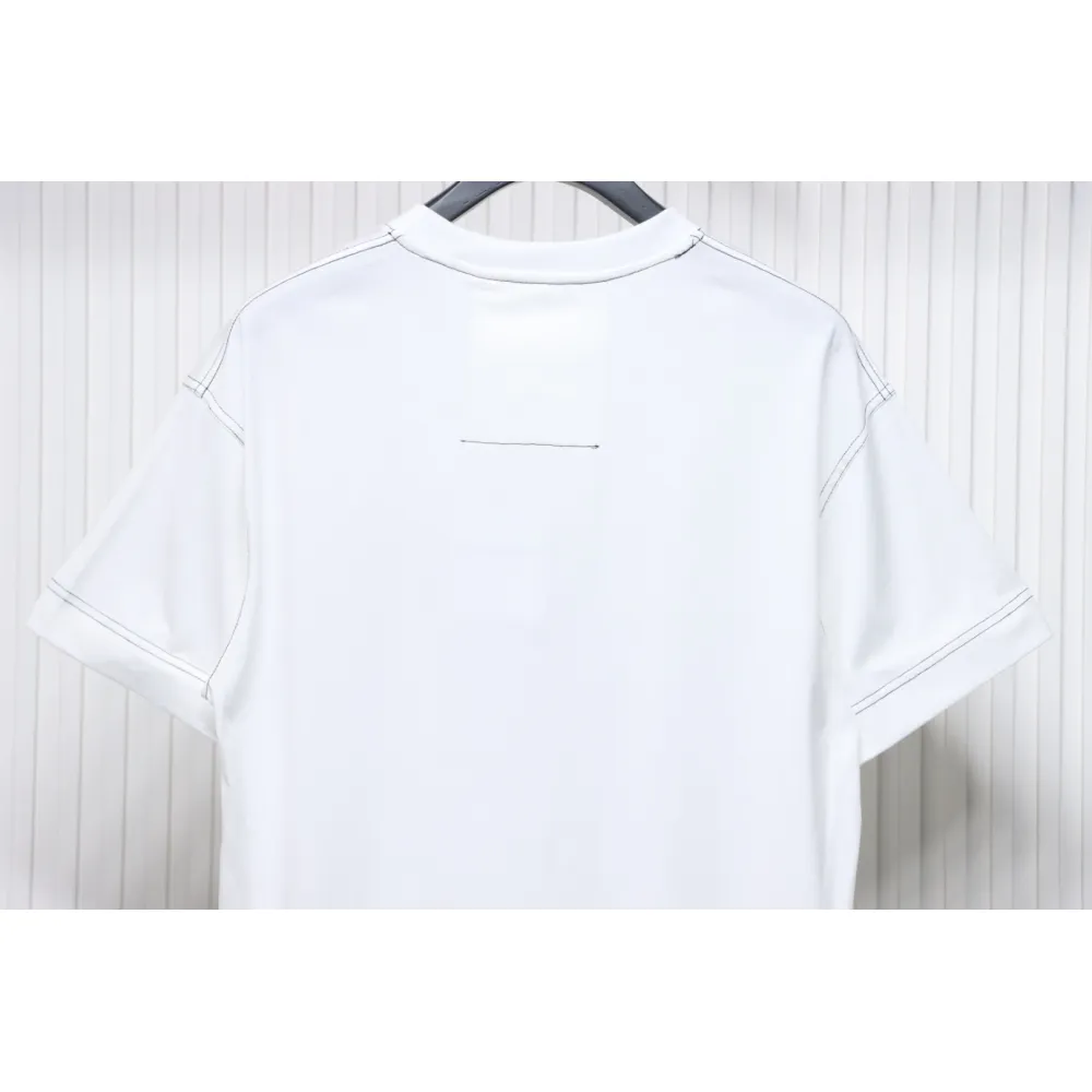 Givenchy 4G embroidered short-sleeved T-shirt on chest White