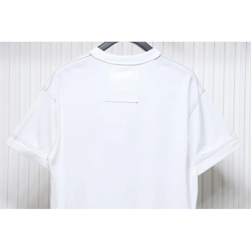 Givenchy 4G embroidered short-sleeved T-shirt on chest White