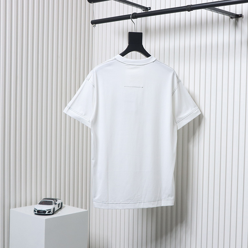 Givenchy 4G embroidered short-sleeved T-shirt on chest White