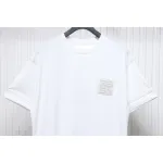 Givenchy 4G embroidered short-sleeved T-shirt on chest White