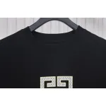 Givenchy Eyelet Embroidery Crewneck Short Sleeve T-Shirt black