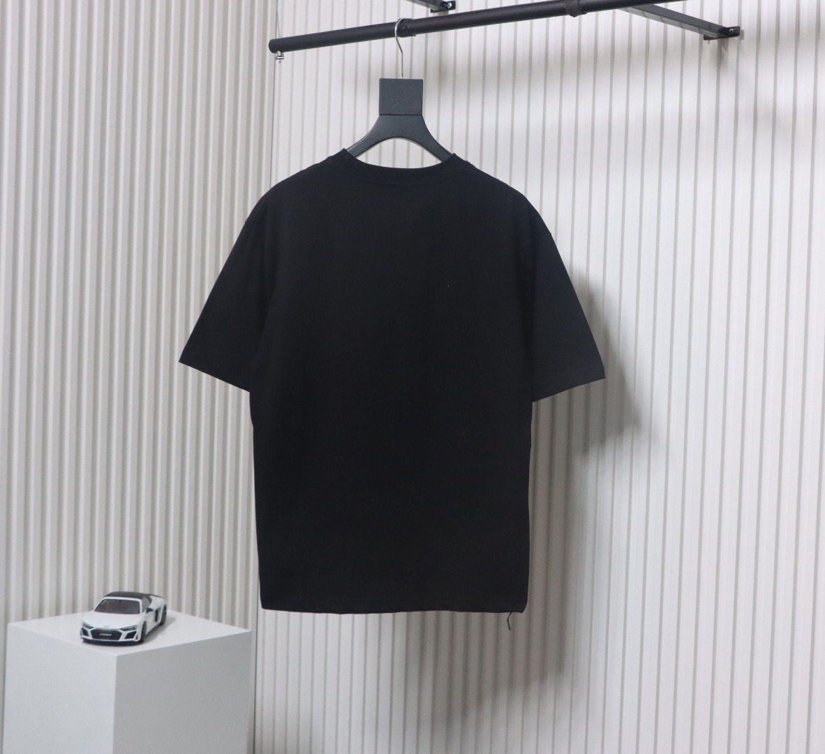 Givenchy Eyelet Embroidery Crewneck Short Sleeve T-Shirt black