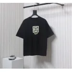 Givenchy Eyelet Embroidery Crewneck Short Sleeve T-Shirt black