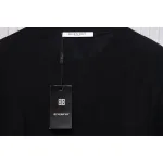 Givenchy Graffiti Letters Embroidered Logo Short Sleeve T-Shirt black