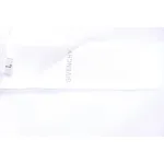 Givenchy Graffiti Letters Embroidered Logo Short Sleeve T-Shirt White