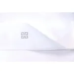 Givenchy Graffiti Letters Embroidered Logo Short Sleeve T-Shirt White