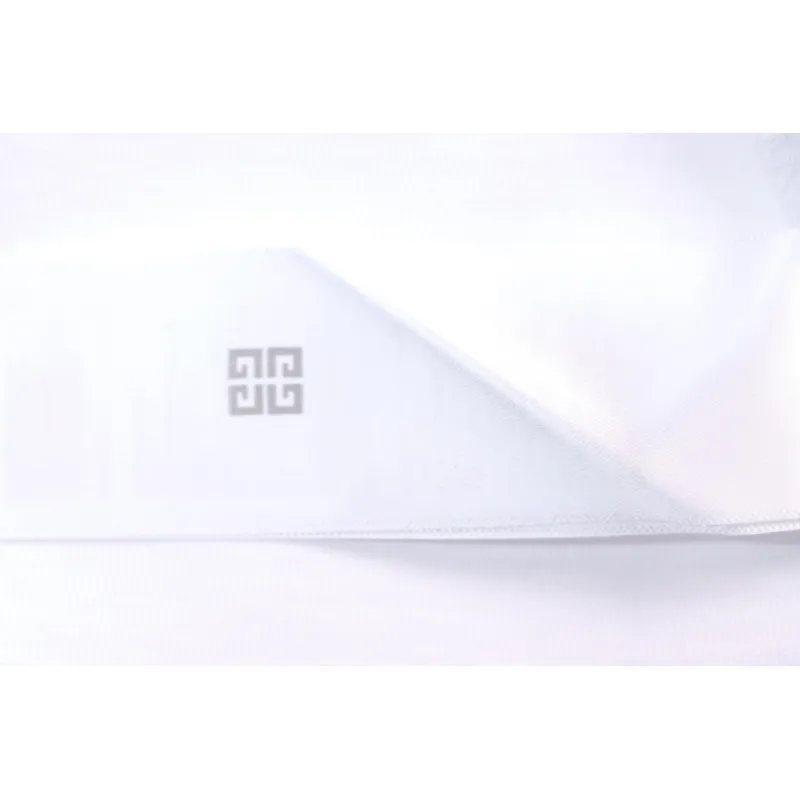 Givenchy Graffiti Letters Embroidered Logo Short Sleeve T-Shirt White