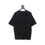 Givenchy new printed flocked short-sleeved T-shirt