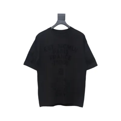 Givenchy new printed flocked short-sleeved T-shirt 01
