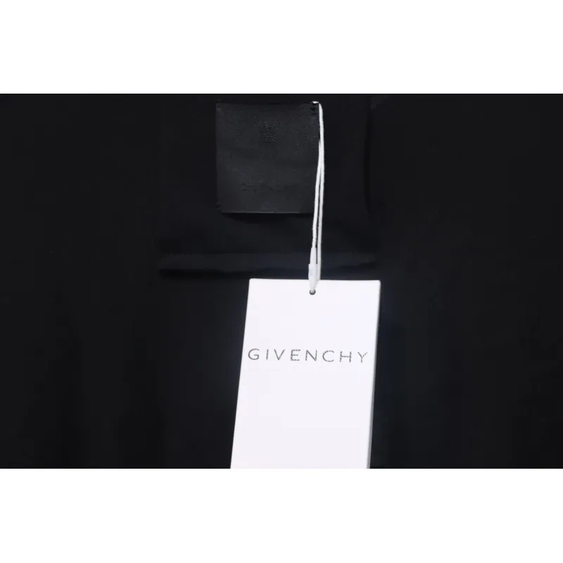 Givenchy new printed flocked short-sleeved T-shirt