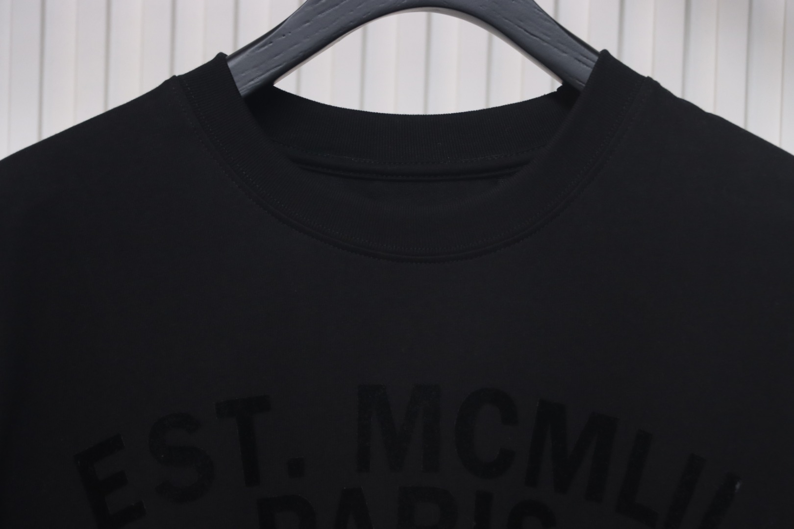 Givenchy new printed flocked short-sleeved T-shirt