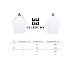 Givenchy Shoulder Hand-Painted Letters Printed Short Sleeve White