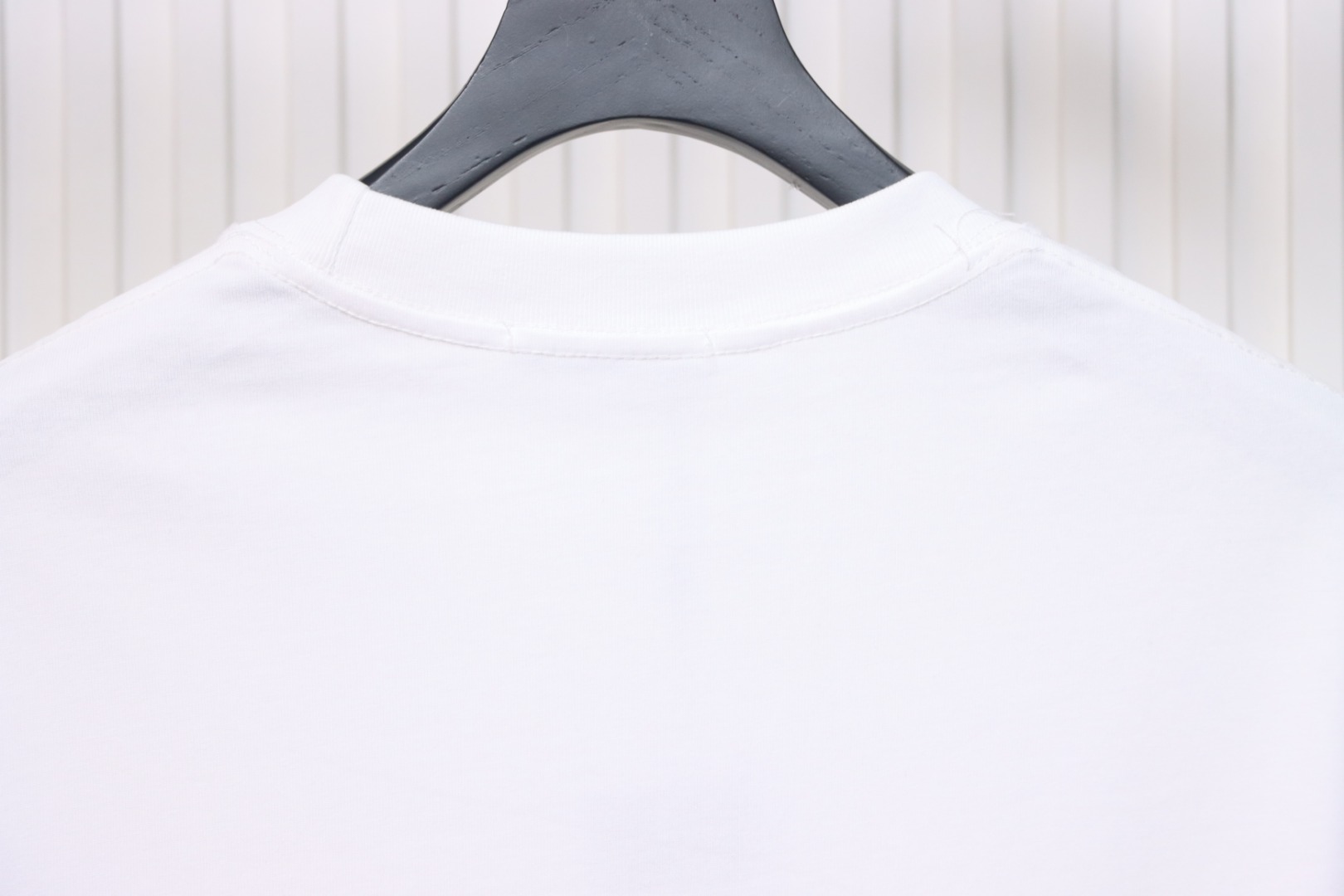 Givenchy Shoulder Hand-Painted Letters Printed Short Sleeve White
