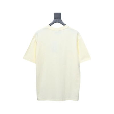 Gucci 22ss Smiley Face Print Short Sleeve Beige 02