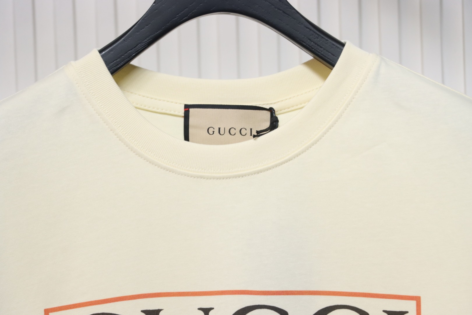 Gucci 24ss cartoon print short sleeves beige