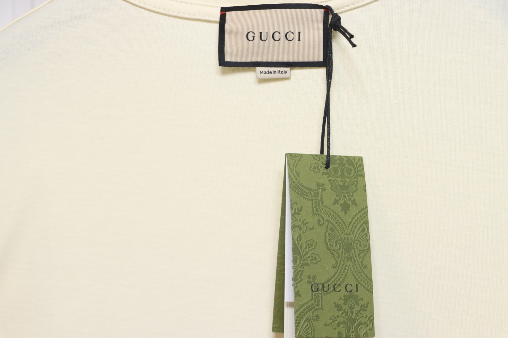 Gucci 24ss cartoon print short sleeves beige