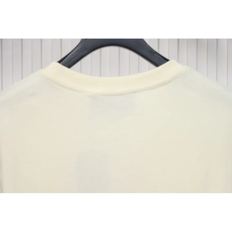 Gucci 24ss cartoon print short sleeves beige