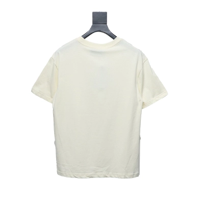 Gucci 24ss Graffiti Bear Print Short Sleeve Beige 02