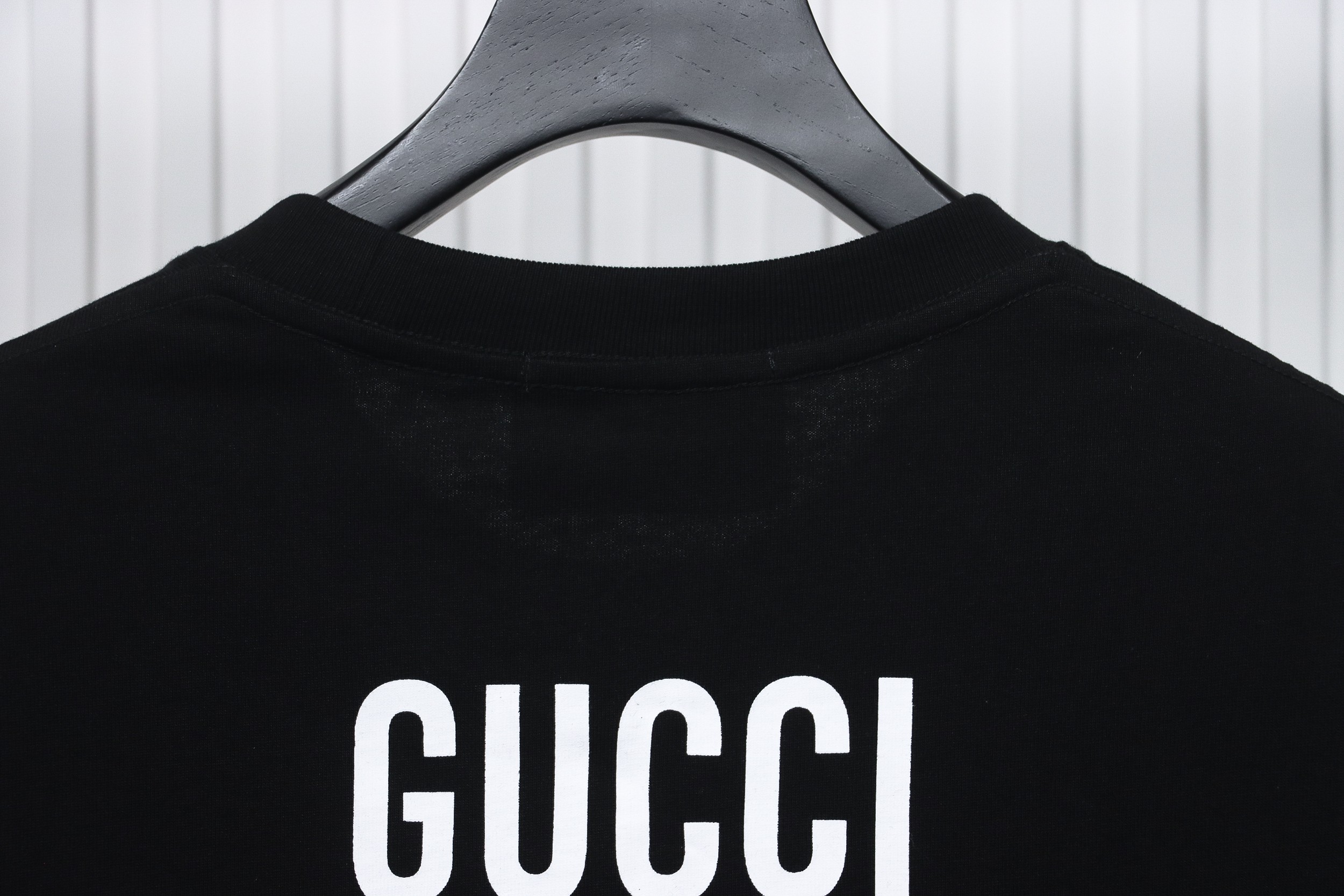 Gucci 24ss Horse Tower Print Short Sleeve Black