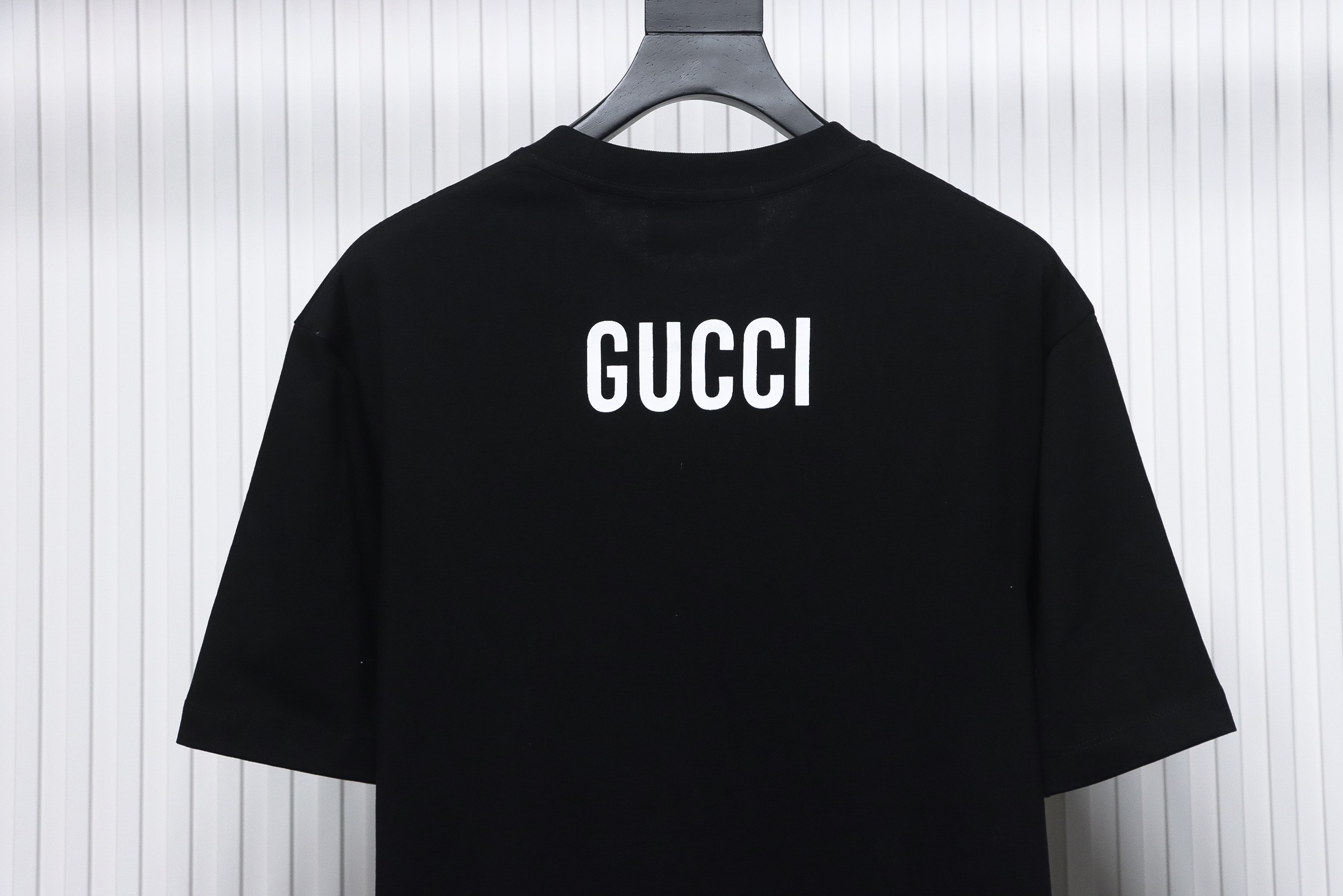Gucci 24ss Horse Tower Print Short Sleeve Black