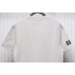 Gucci 24ss Sculpture Artwork Print Short Sleeve Grey