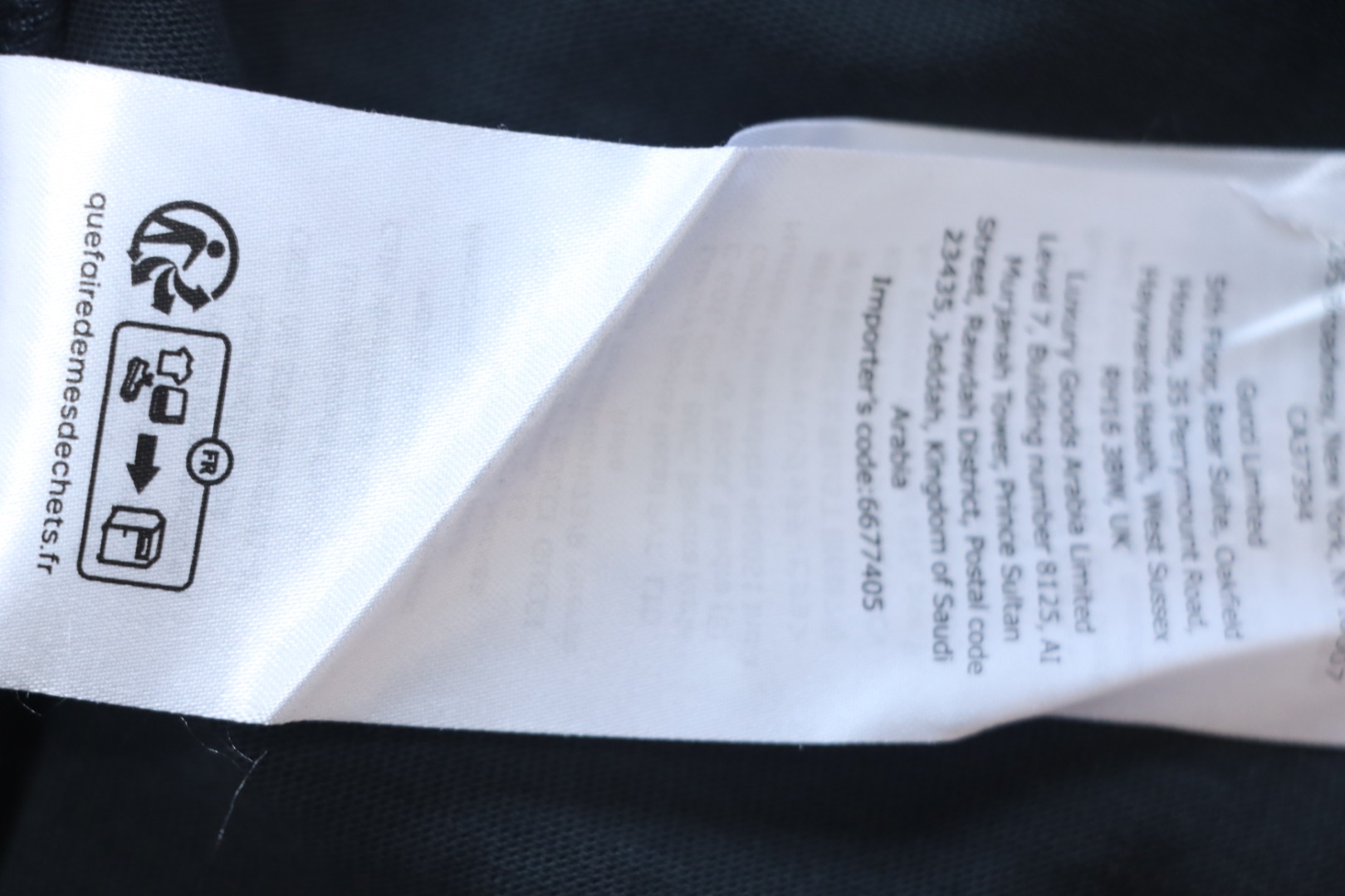 Gucci 25ss chest embroidered patch small logo short sleeves ash grey