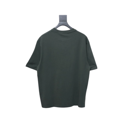 Gucci 25ss chest embroidered patch small logo short sleeves Green 02