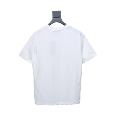 Gucci 25ss Double G Snake Year Belt Printed Short Sleeve White 02