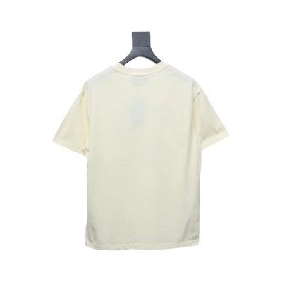 Gucci 25ss Funny Cartoon Series Printed Short Sleeve Beige Rabbit 02