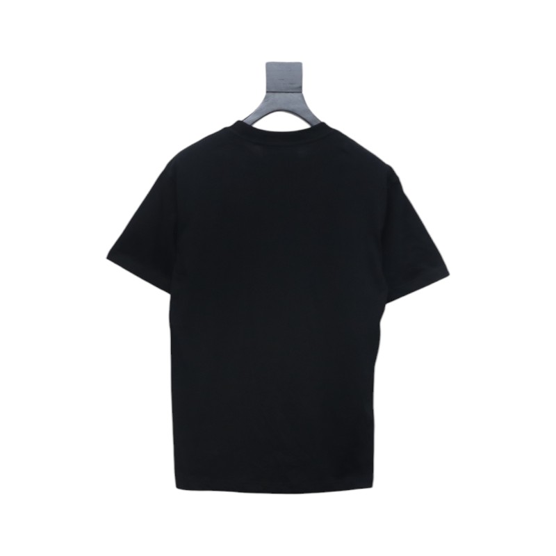 Gucci 25ss Funny Cartoon Series Printed Short Sleeve Black