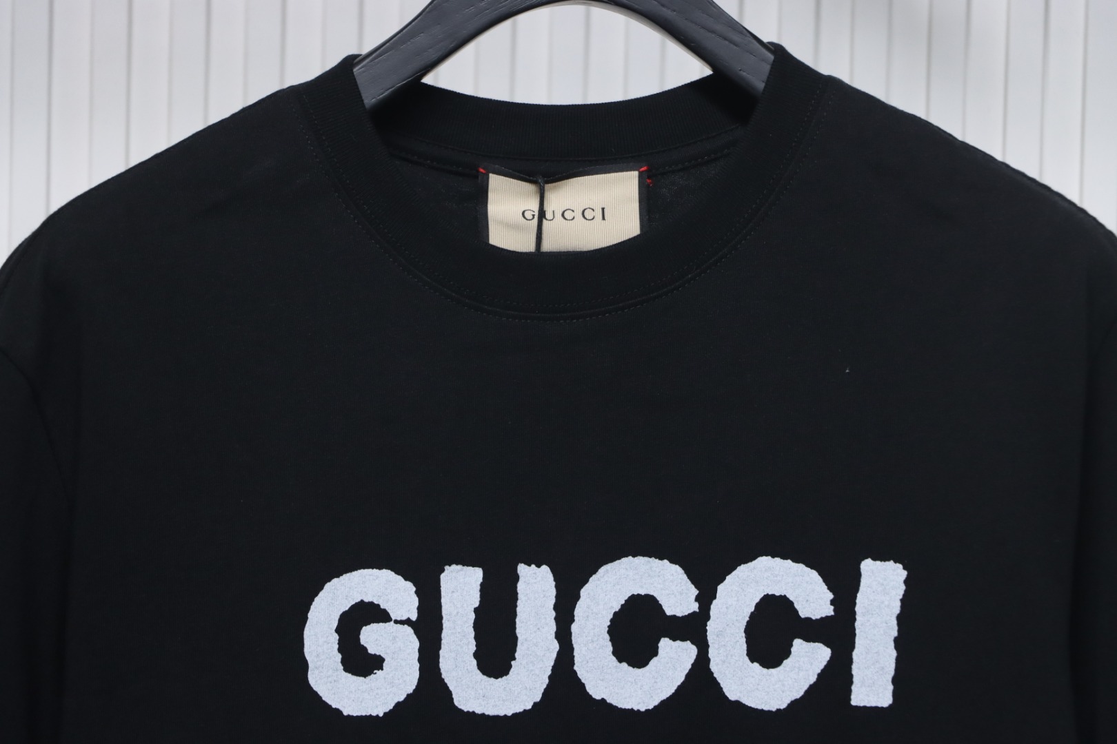 Gucci 25ss Funny Cartoon Series Printed Short Sleeve Black