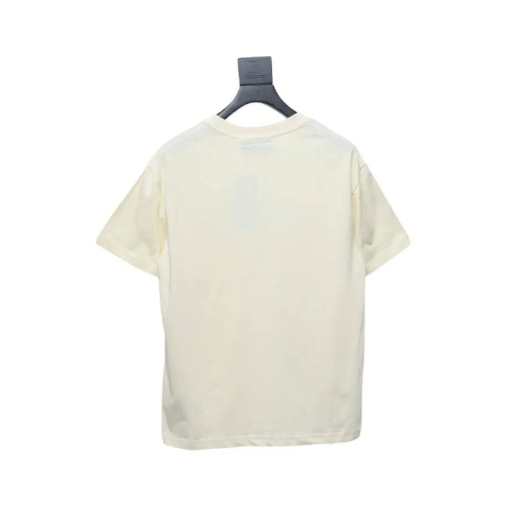 Gucci 25ss Funny Cartoon Series Printed Short Sleeve Little Alligator