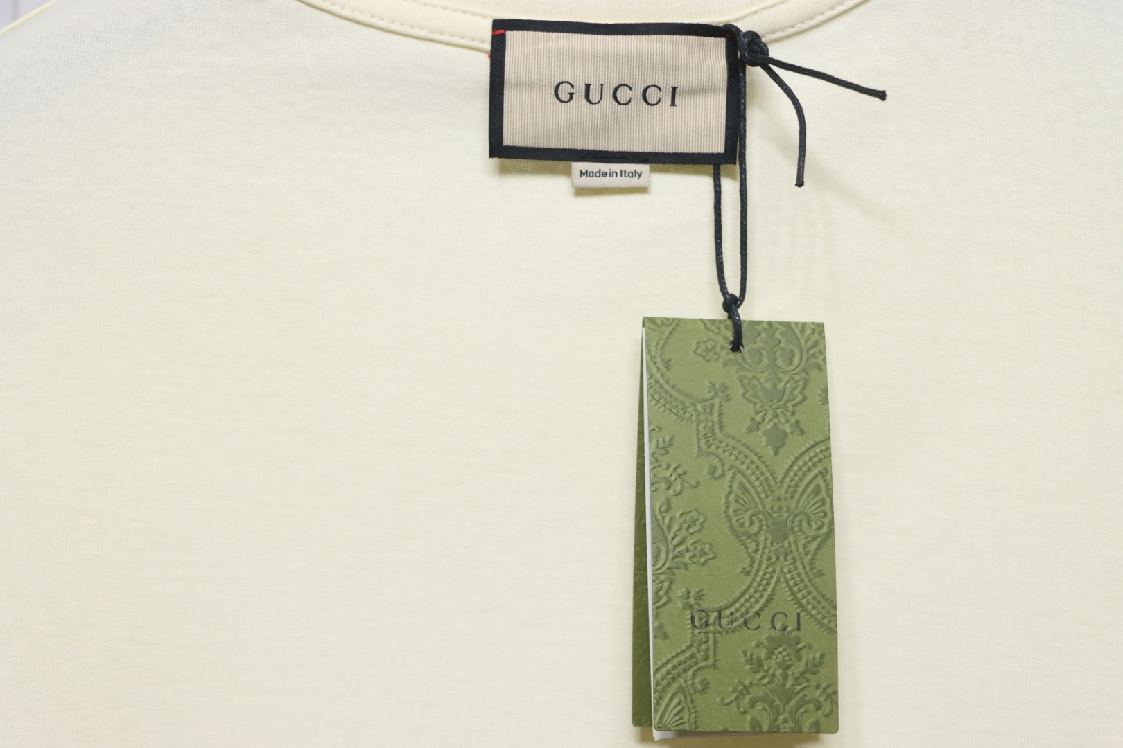 Gucci 25ss Funny Cartoon Series Printed Short Sleeve Little Alligator