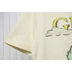 Gucci 25ss Funny Cartoon Series Printed Short Sleeve Little Alligator