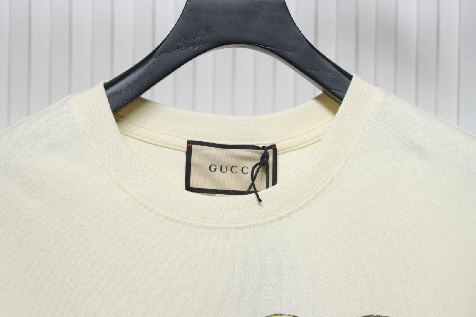 Gucci 25ss Funny Cartoon Series Printed Short Sleeve Little Alligator