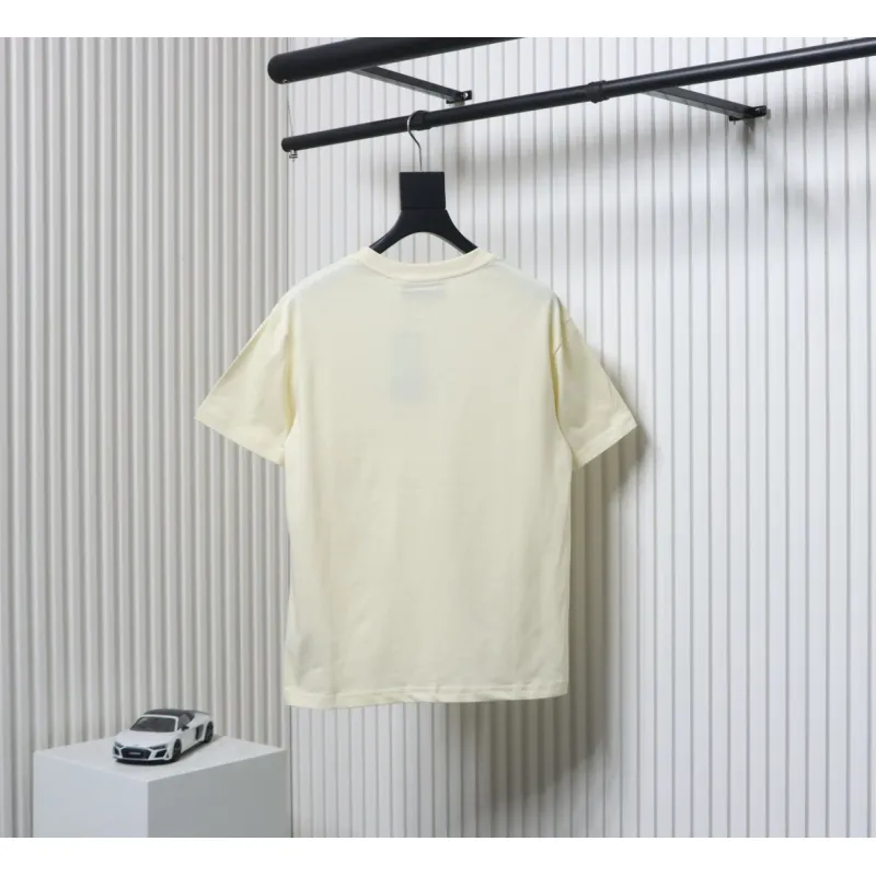 Gucci 25ss Funny Cartoon Series Printed Short Sleeve Little Alligator