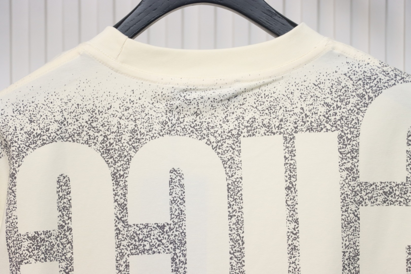 Gucci 25ss Printed Logo Short Sleeve T-shirt Beige