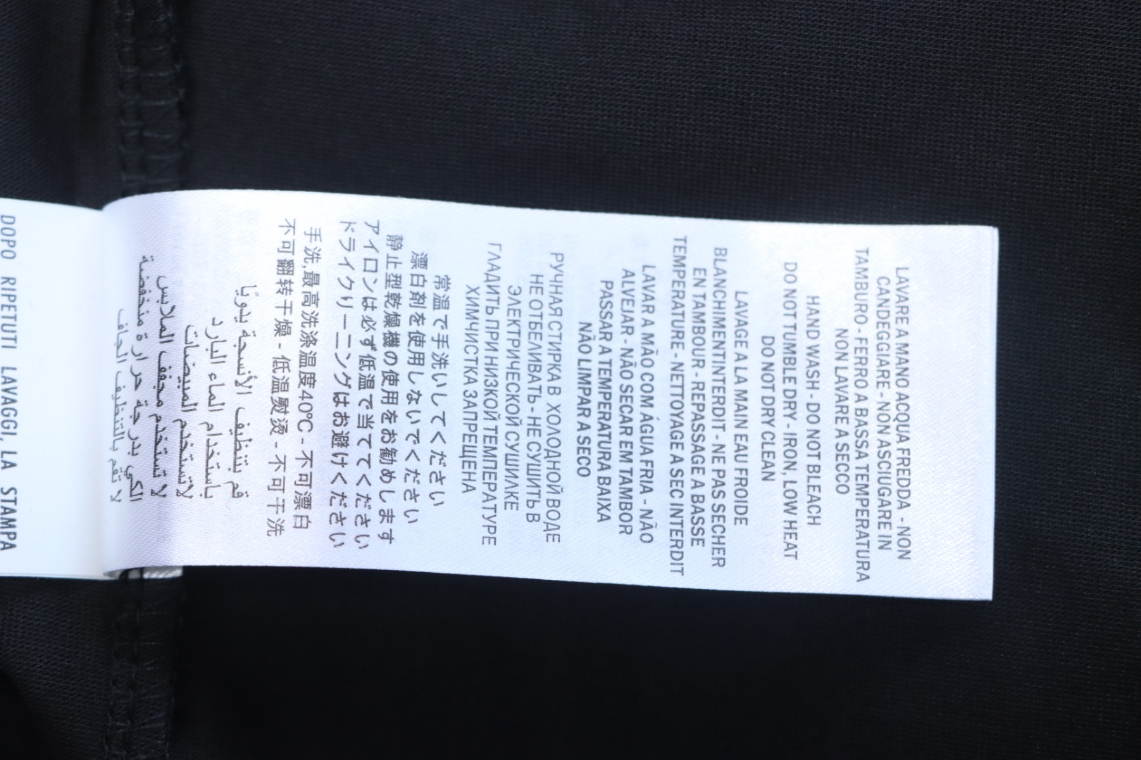 Gucci 25ss Printed Logo Short Sleeve T-shirt Black