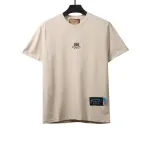 Gucci and Balenciaga double LOGO embroidered short sleeves