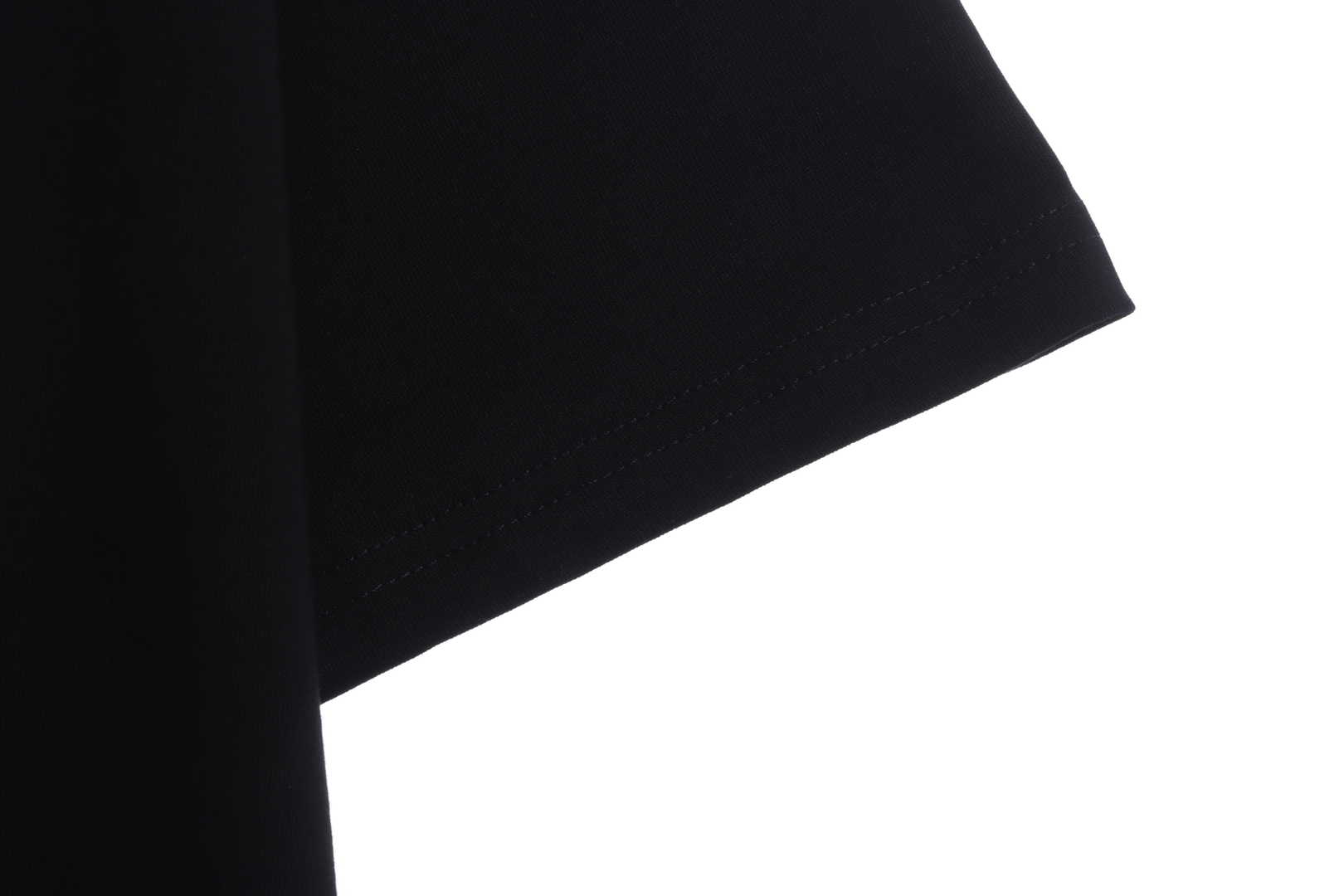 Gucci and Balenciaga embroidered graffiti print short sleeves  black