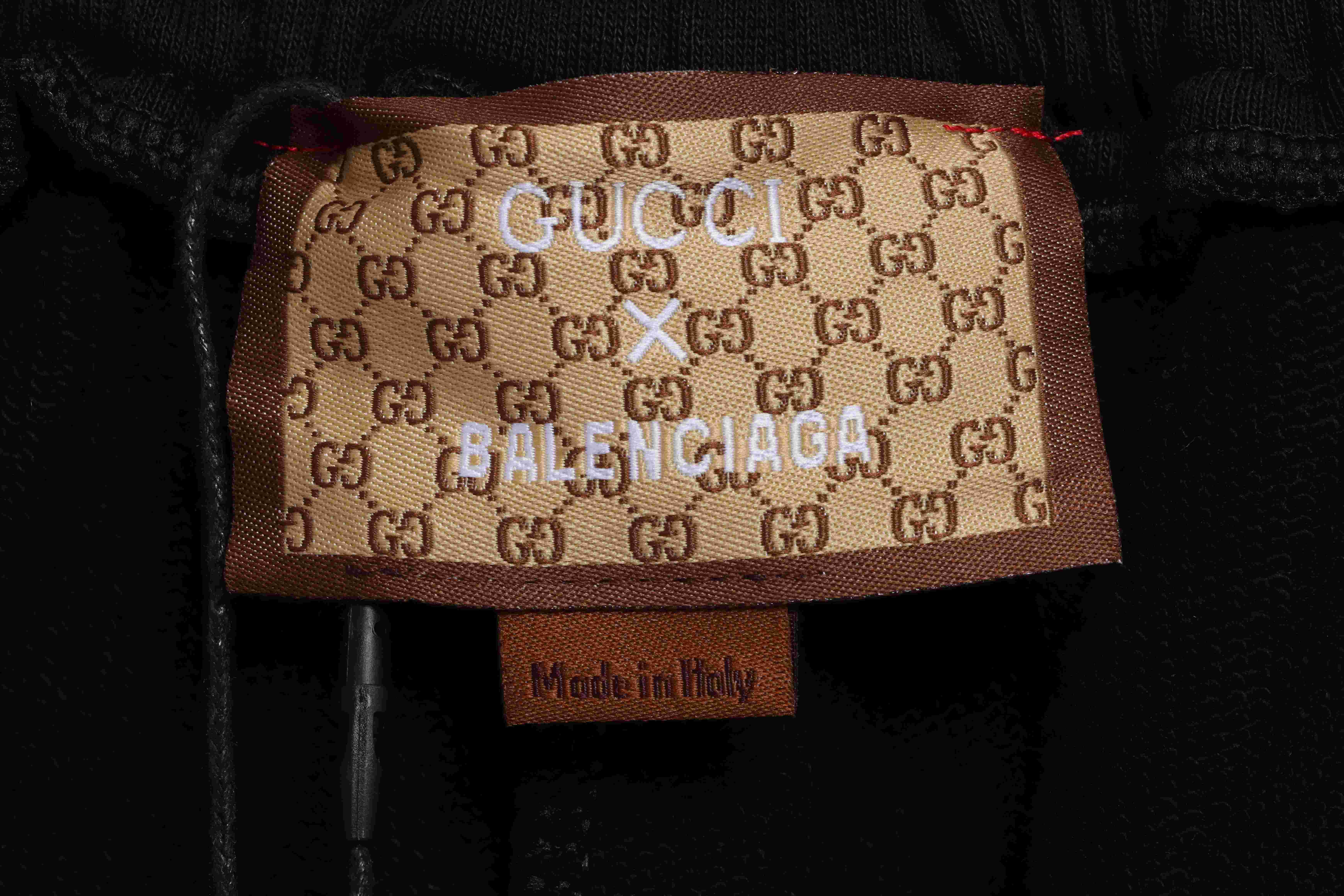 Gucci and Balenciaga hand-painted printed shorts (special offer)